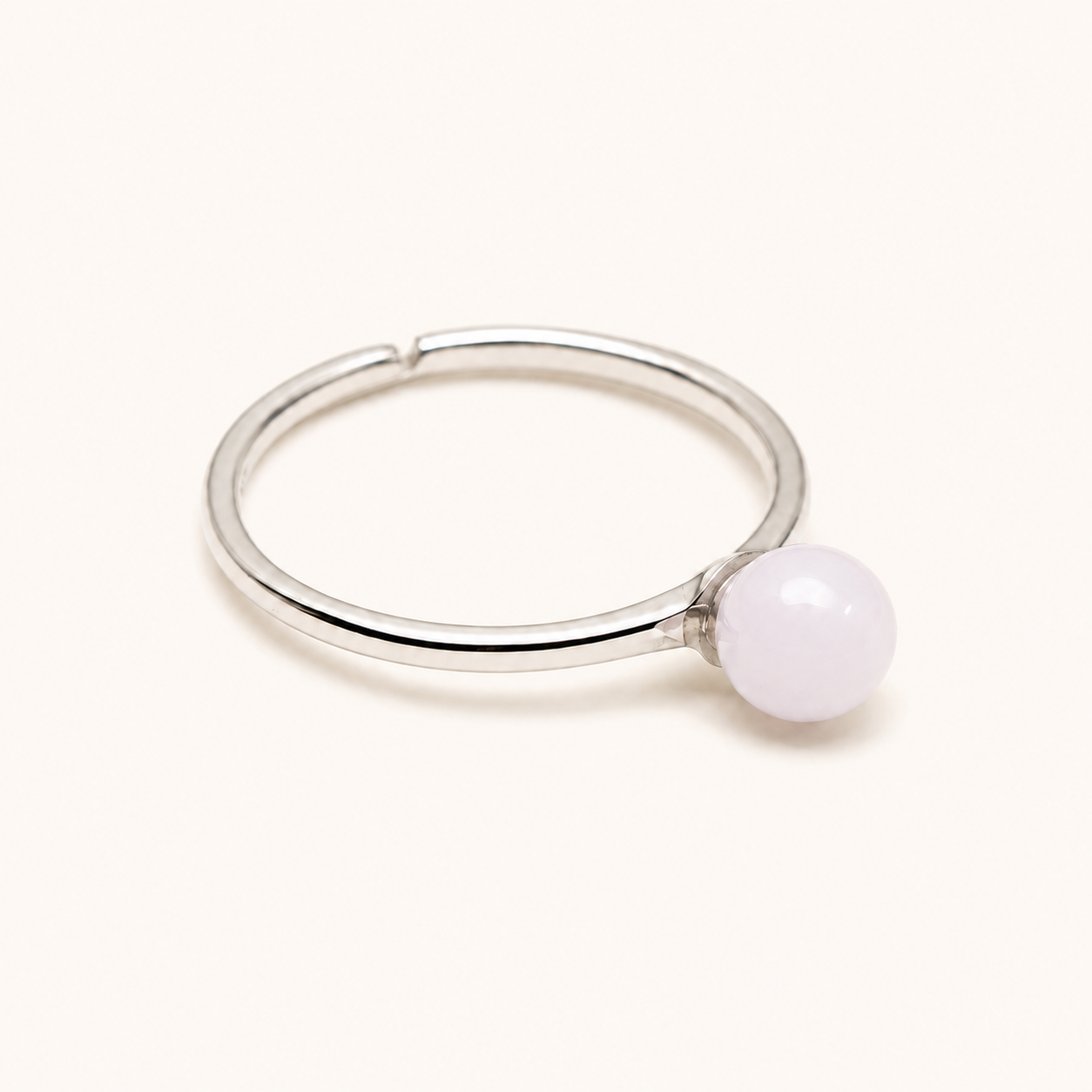Dew Drop Jade Ring