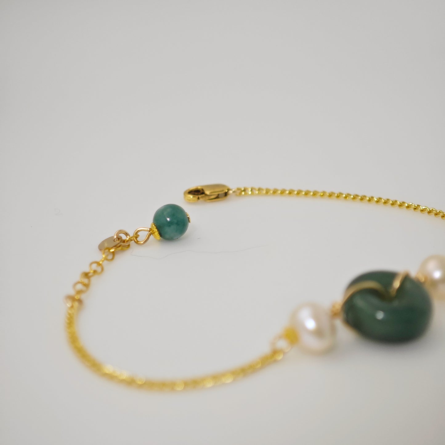 Double Jade Bracelet