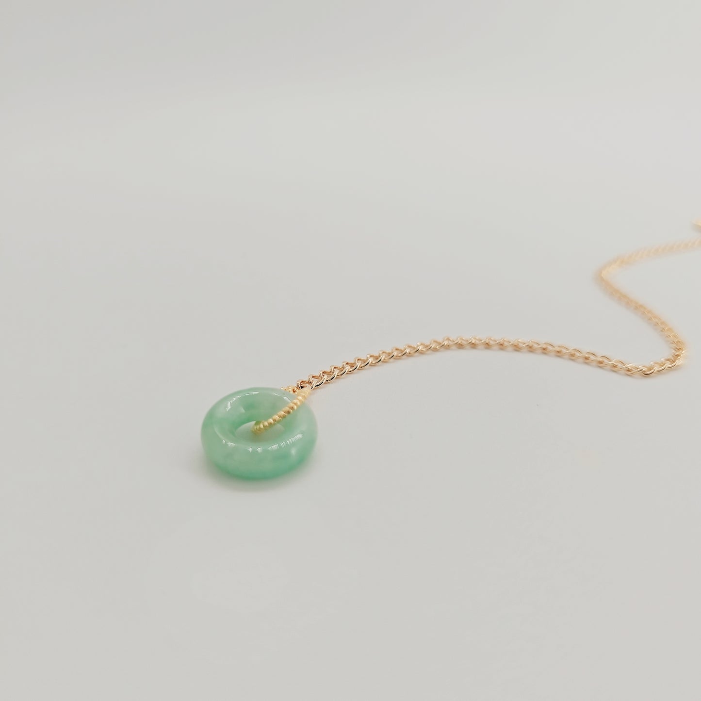 O.T Jade Bracelet (Gold + Green)