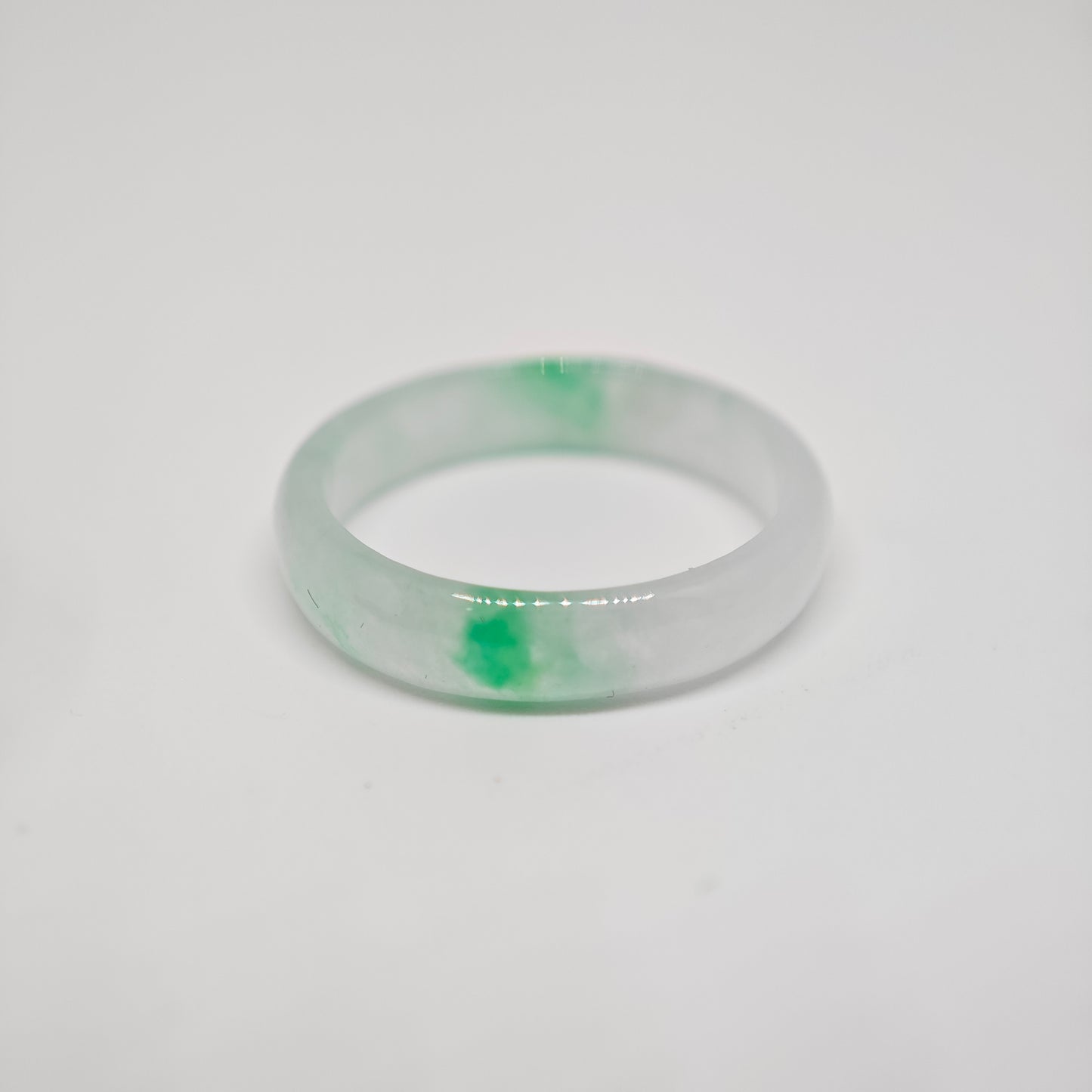 Mixed Emerald Jade Ring