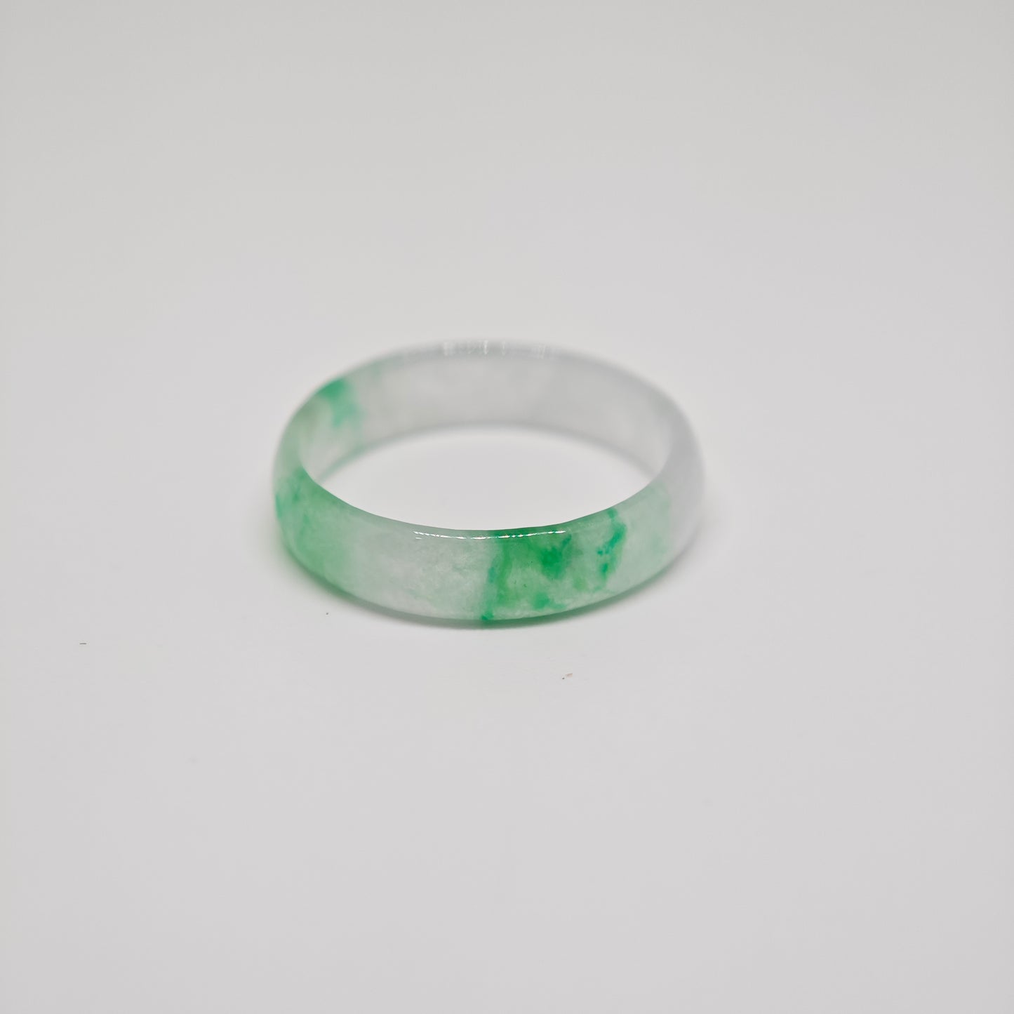 Mixed Emerald Jade Ring