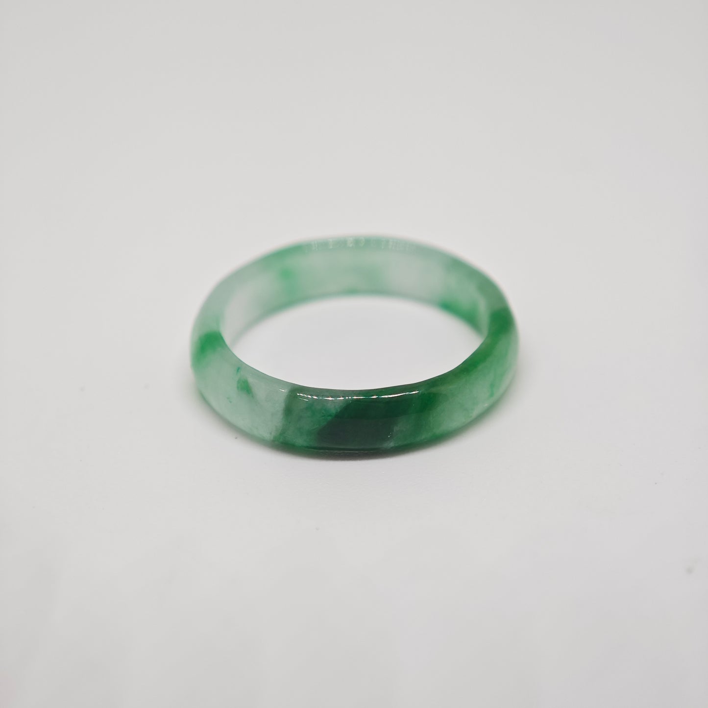 Mixed Emerald Jade Ring