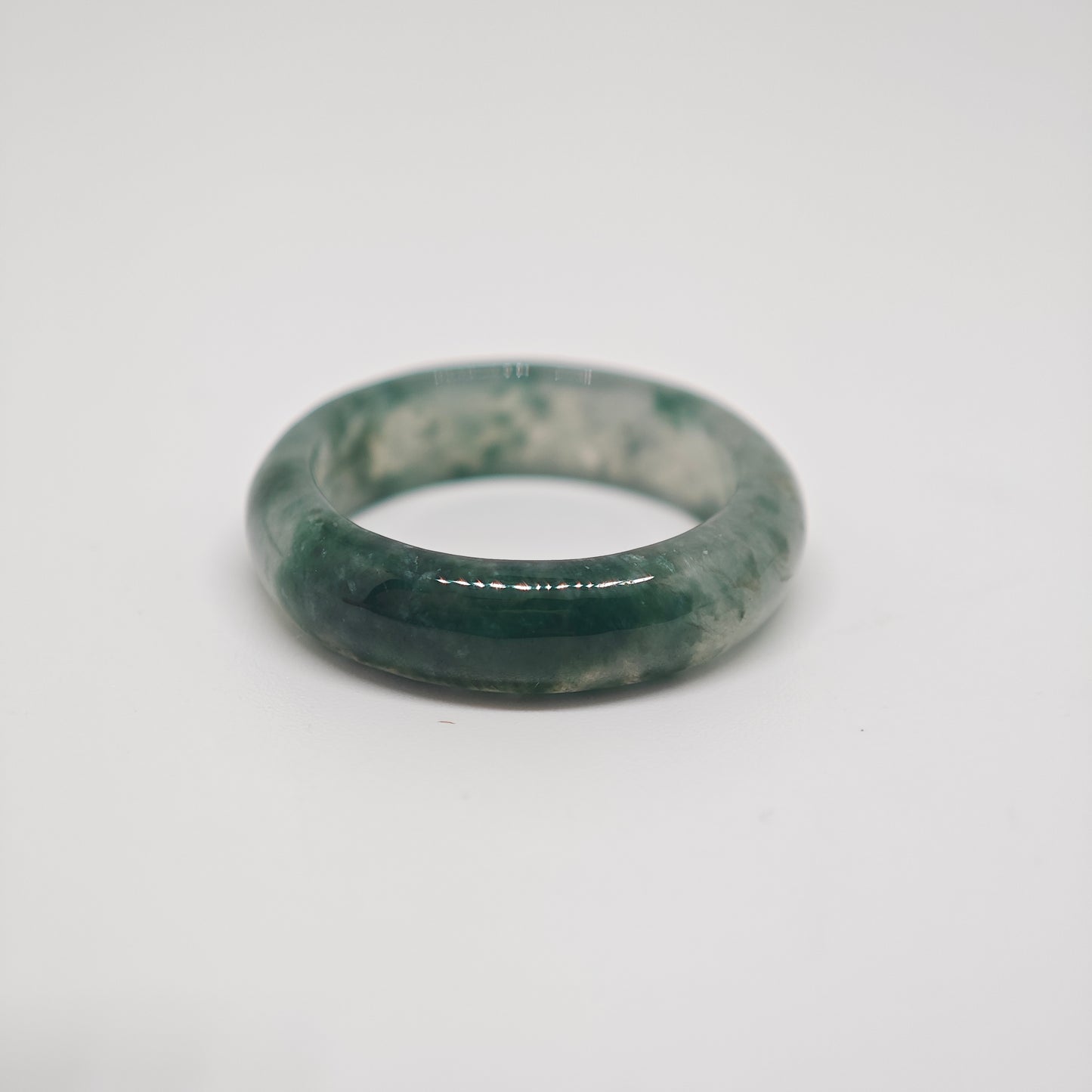 Mixed Emerald Jade Ring