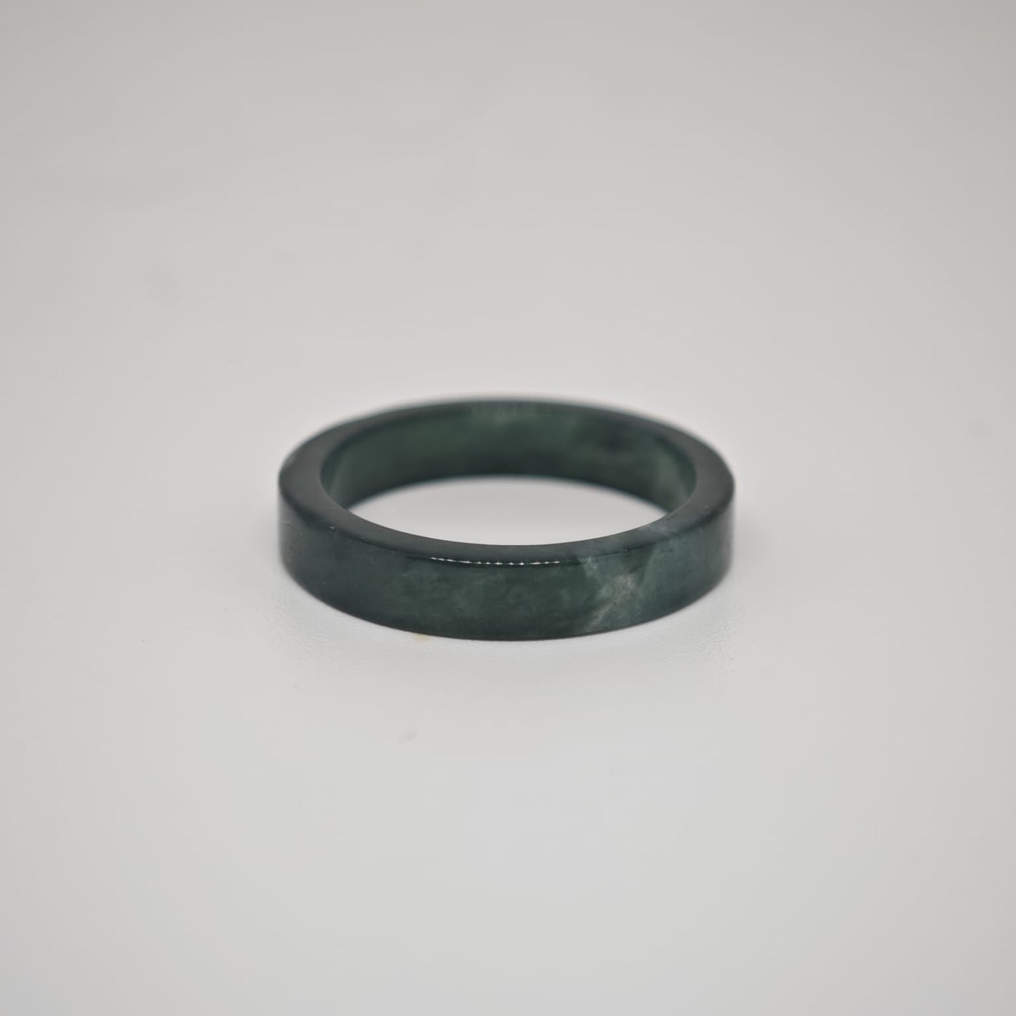 Dark Emerald Jade Ring
