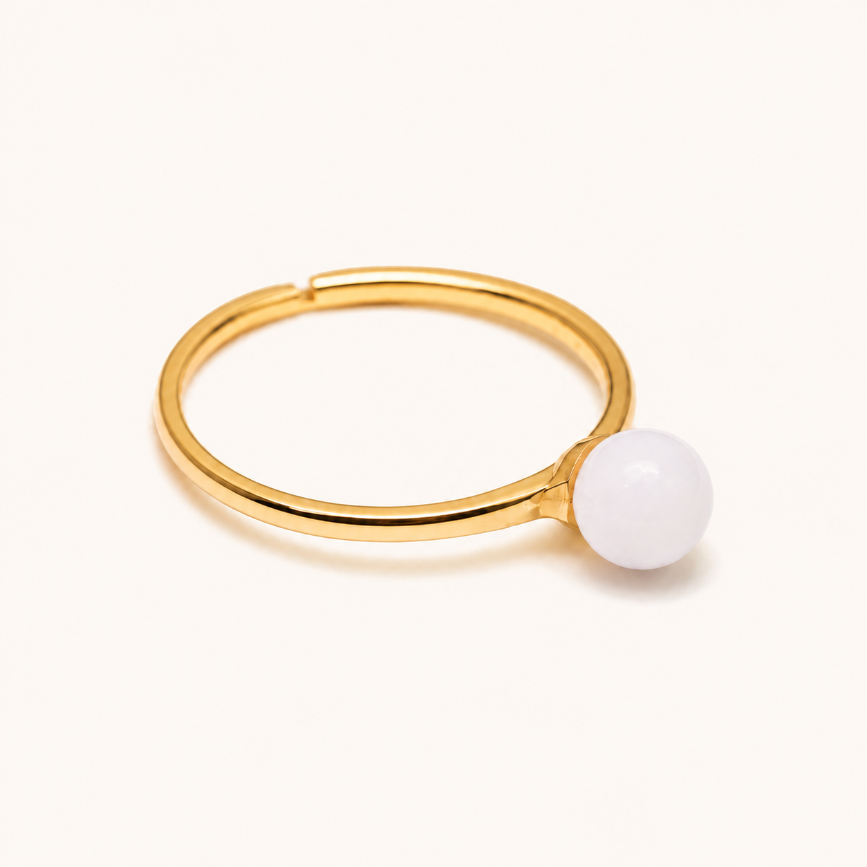 Dew Drop Jade Ring