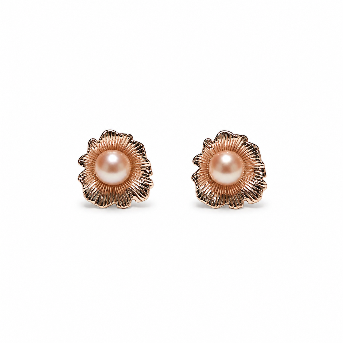 Pearl Petal Earring