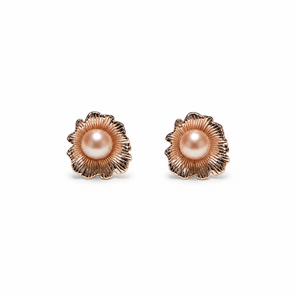 Pearl Petal Earring