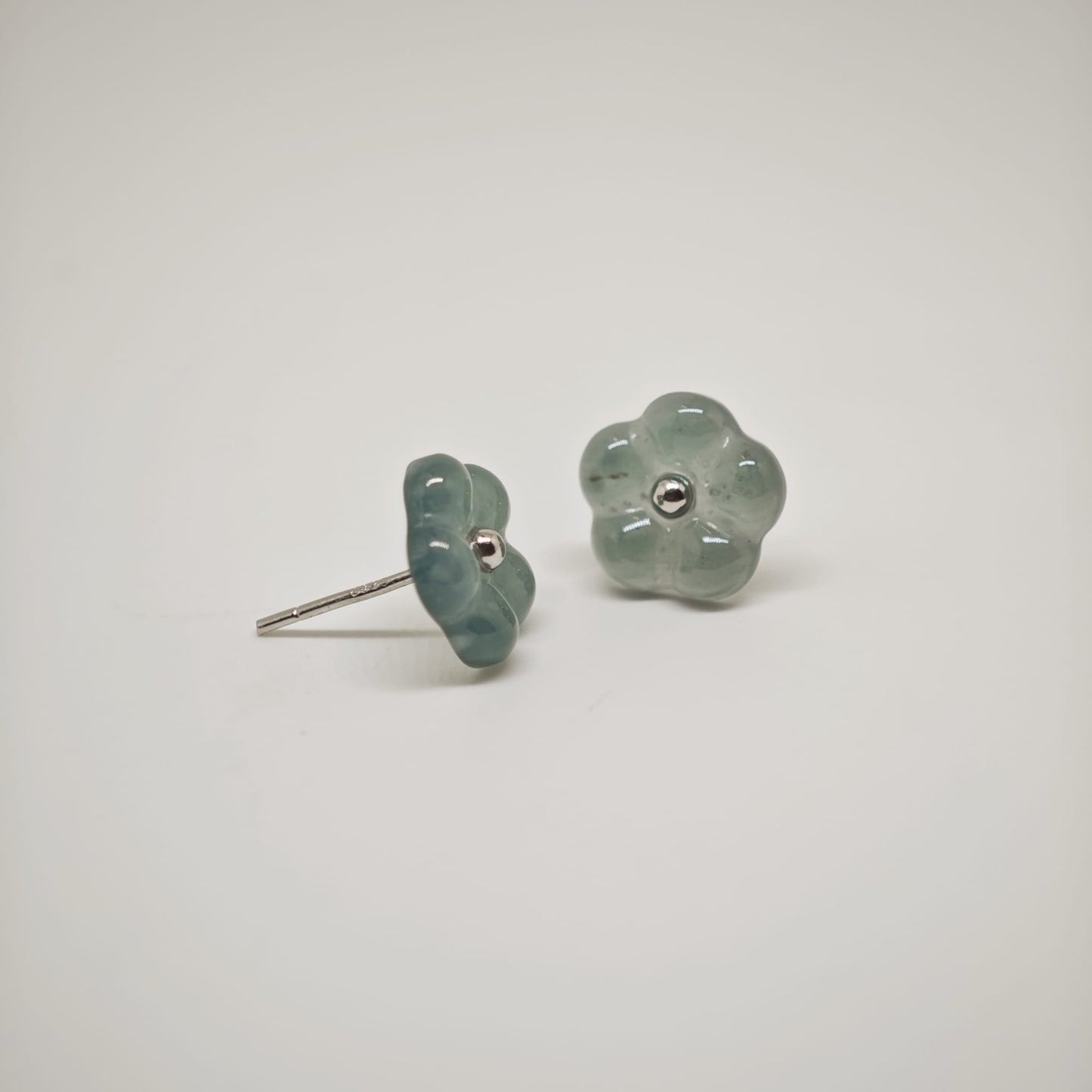 Hua Jade Earring (Green)