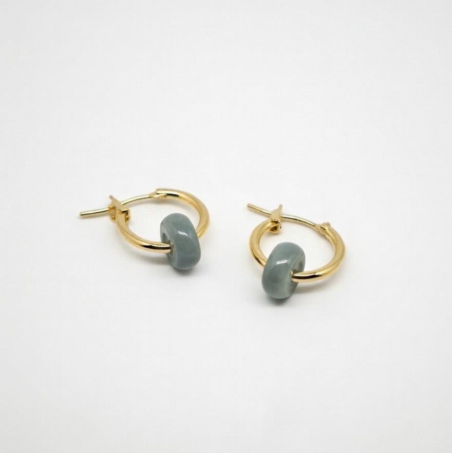 Golden Halo in Seafoam Green