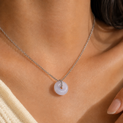 All Chain Jade Necklace
