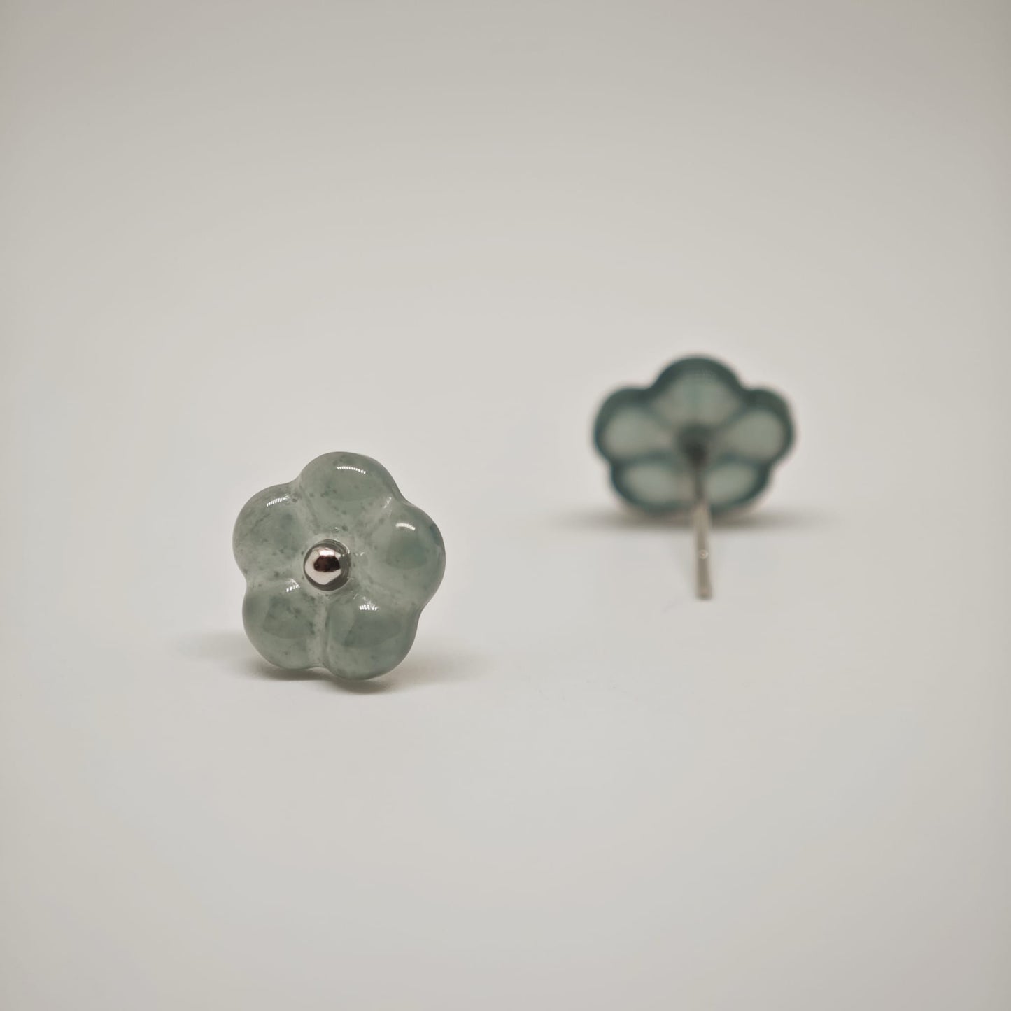 Hua Jade Earring (Green)