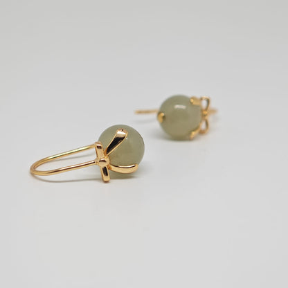 Jade Trinket Earhook