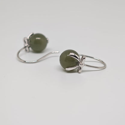 Jade Trinket Earhook