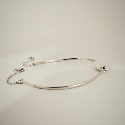 Baroque Pearl Bangle