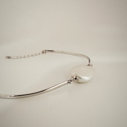 Baroque Pearl Bangle