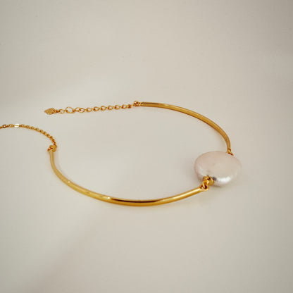 Baroque Pearl Bangle