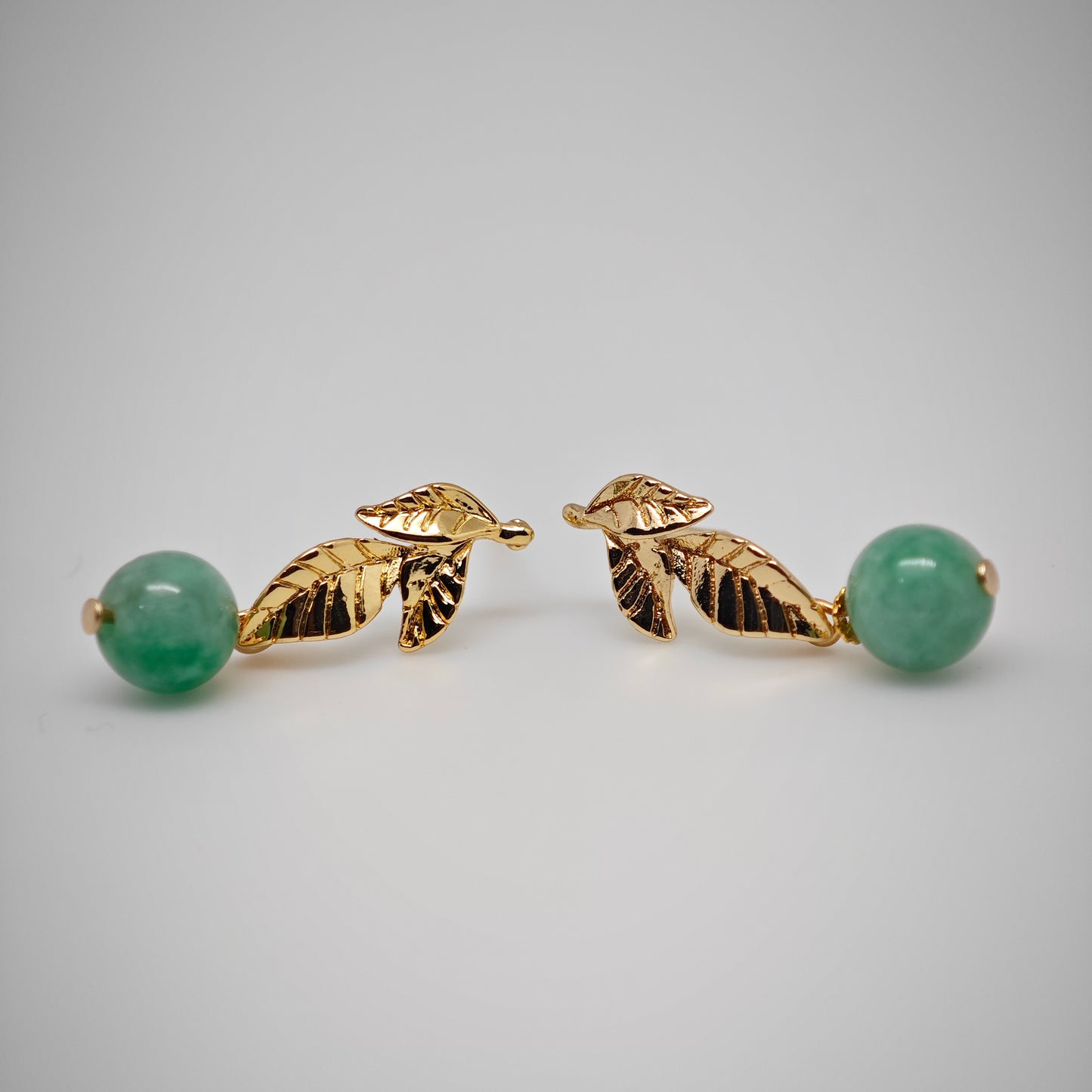 Jade Pine Earring