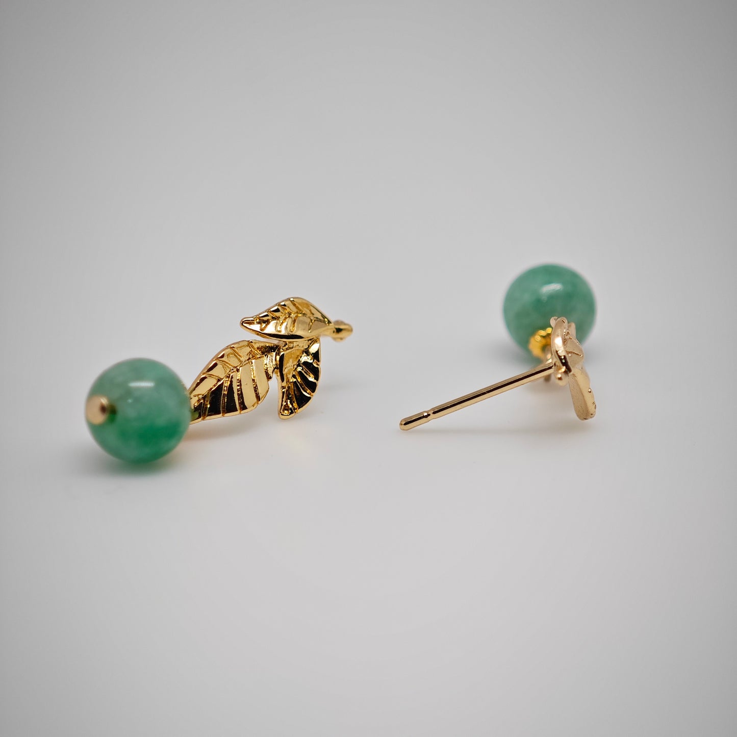 Jade Pine Earring
