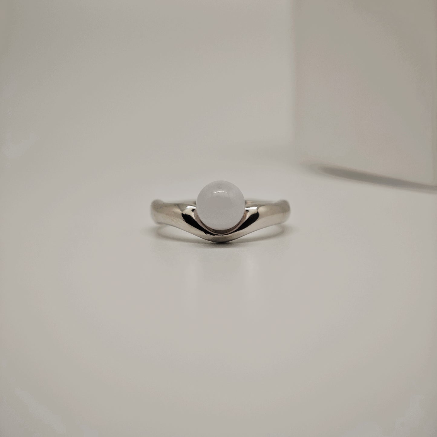 Tranquil Jade Adjustable Ring