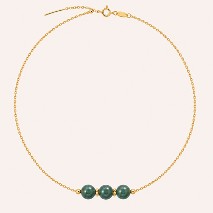 Trio Jade Necklace