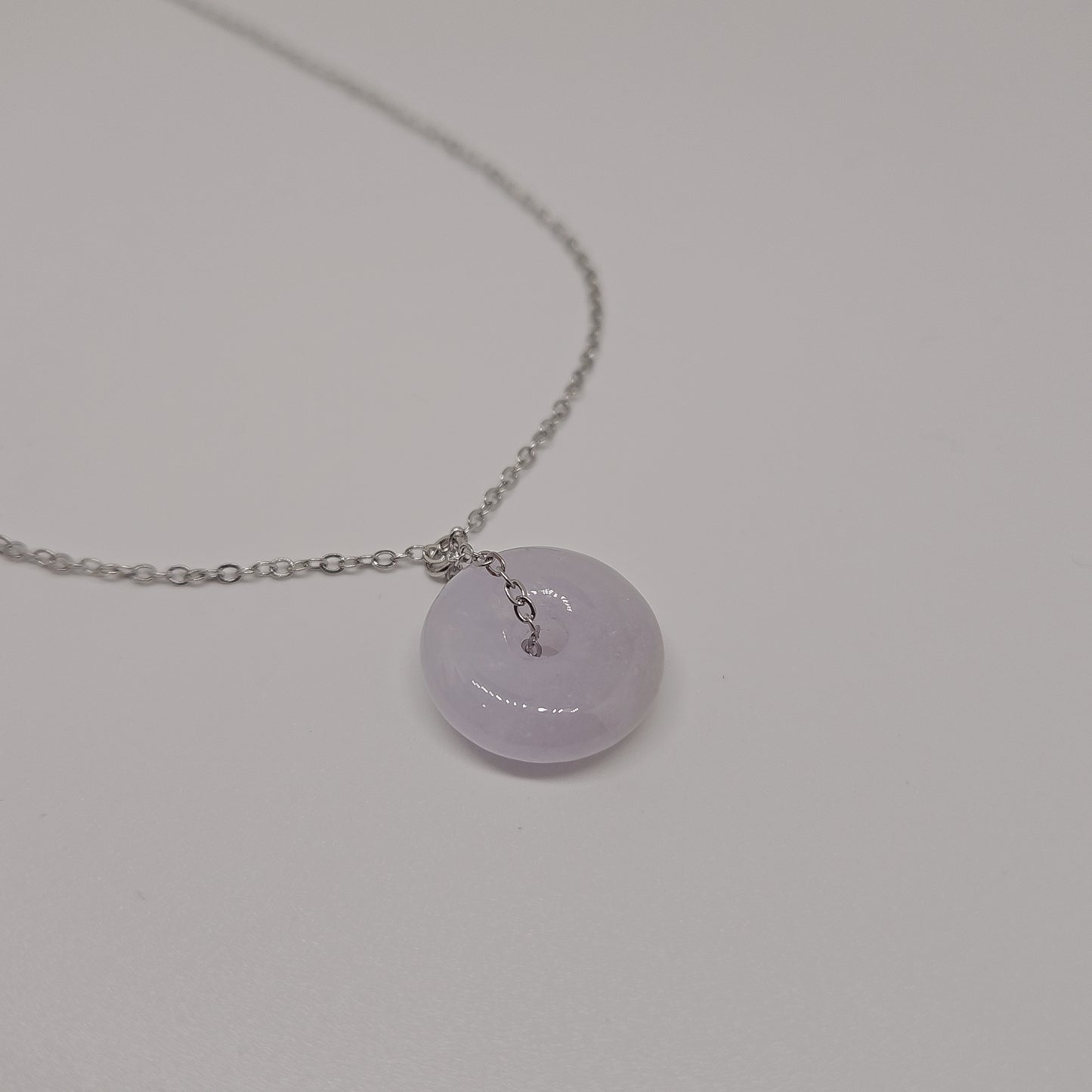 All Chain Jade Necklace