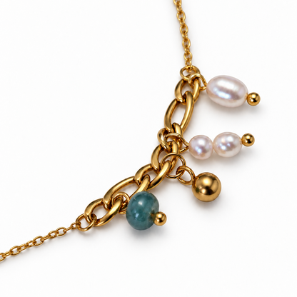 Charm Cluster Necklace