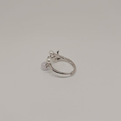 Arcadia Jade Ring (Adjustable)