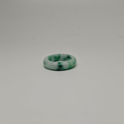 Clearance Sale - Plain Jade Ring (Mixed Tone)