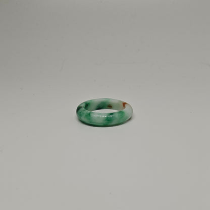 Clearance Sale - Plain Jade Ring (Mixed Tone)