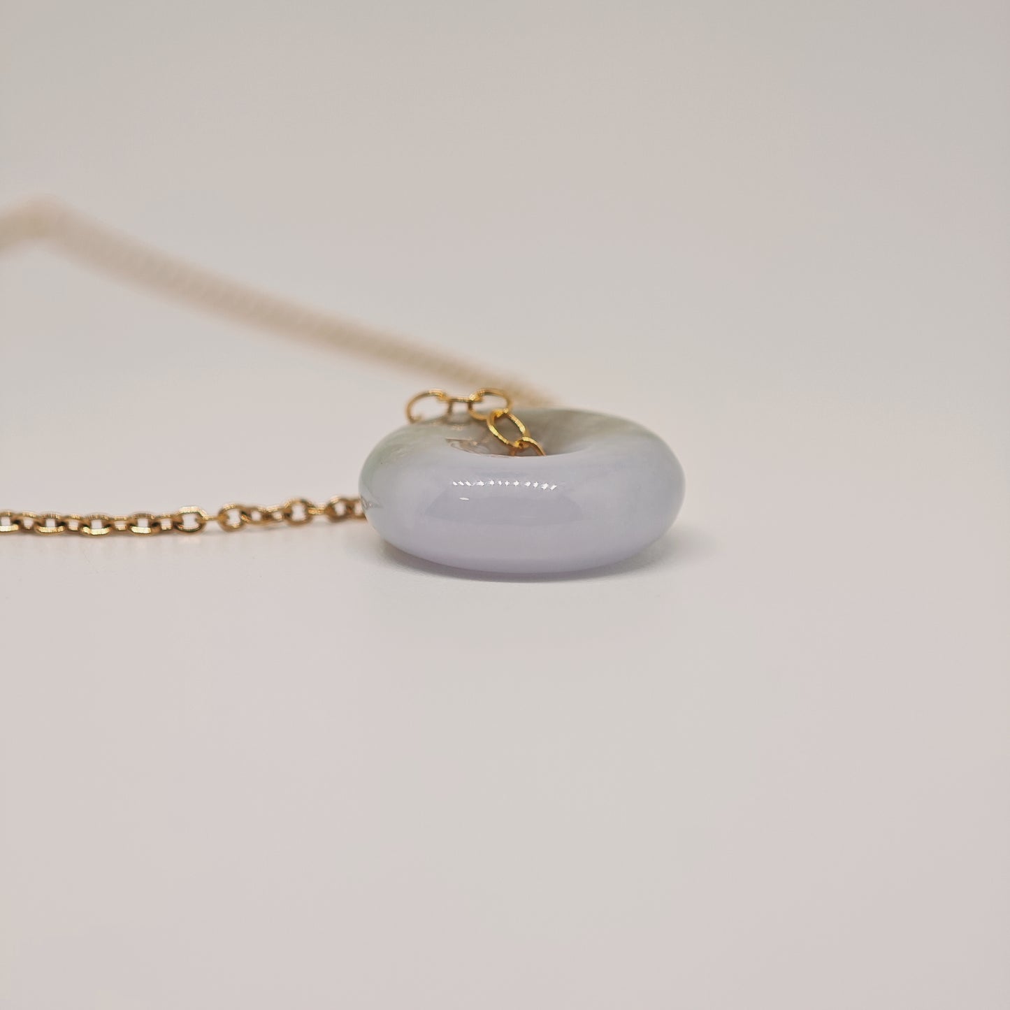 All Chain Jade Necklace