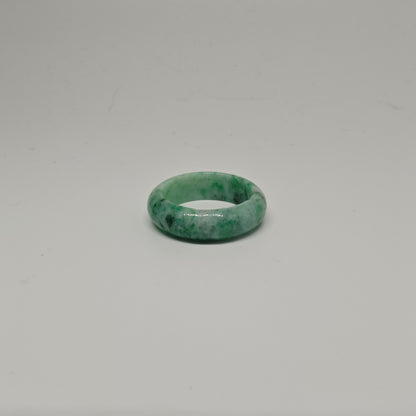 Clearance Sale - Plain Jade Ring (Mixed Tone)