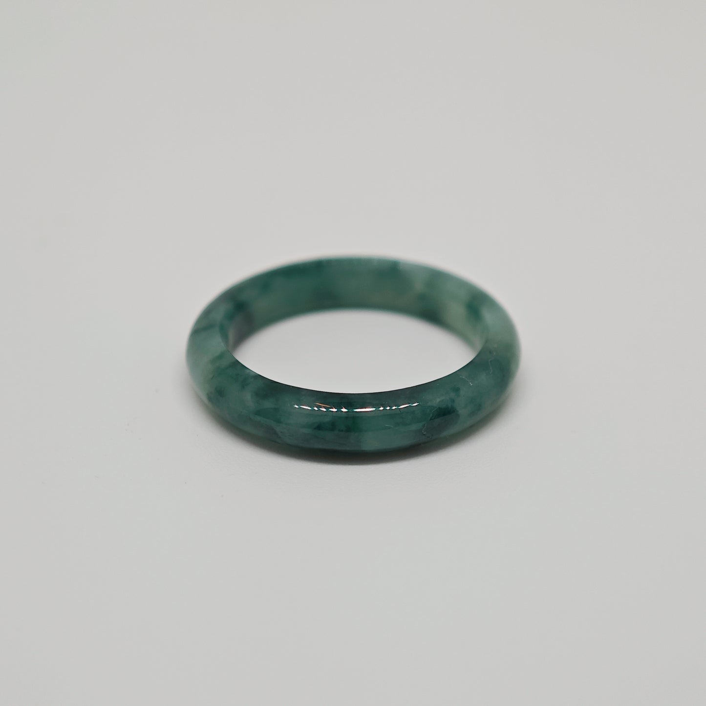 Mixed Emerald Jade Ring