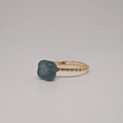 Florasphere Jade Ring